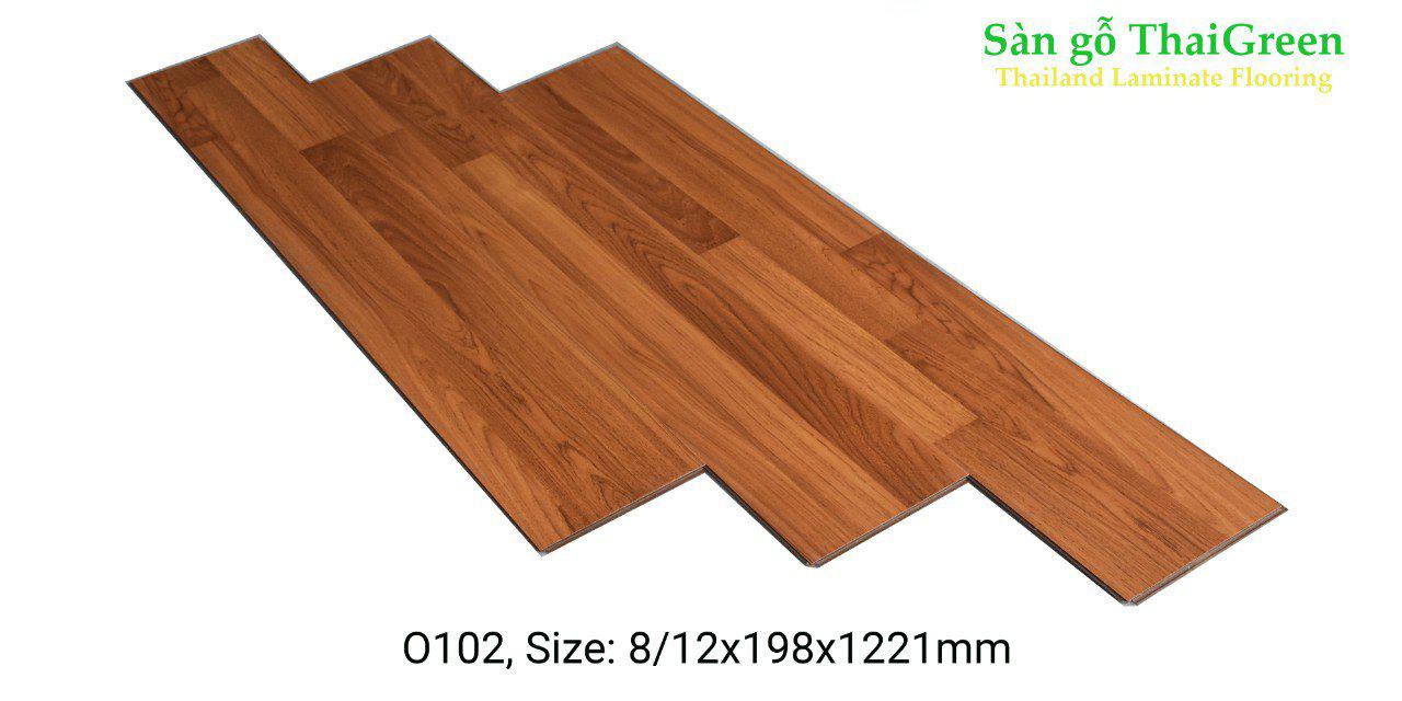 Sàn gỗ Thaigreen BT8 O102