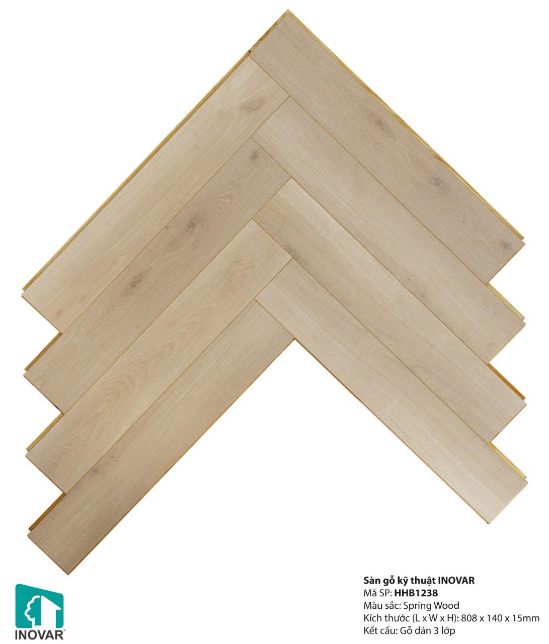 Sàn gỗ kỹ thuật Inovar HHB1238