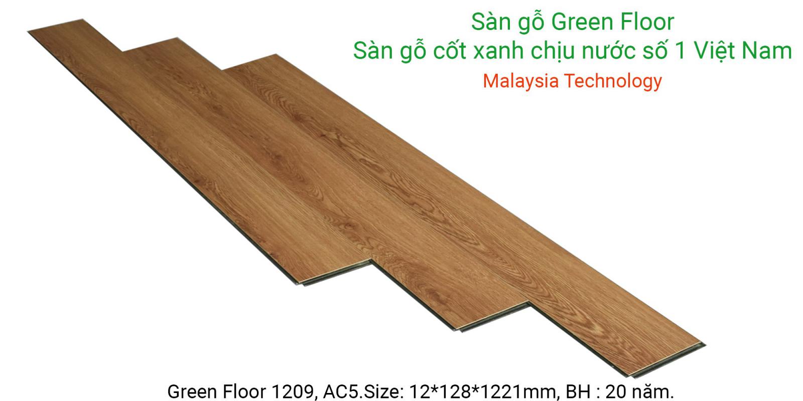 Sàn gỗ Greenfloor 1209