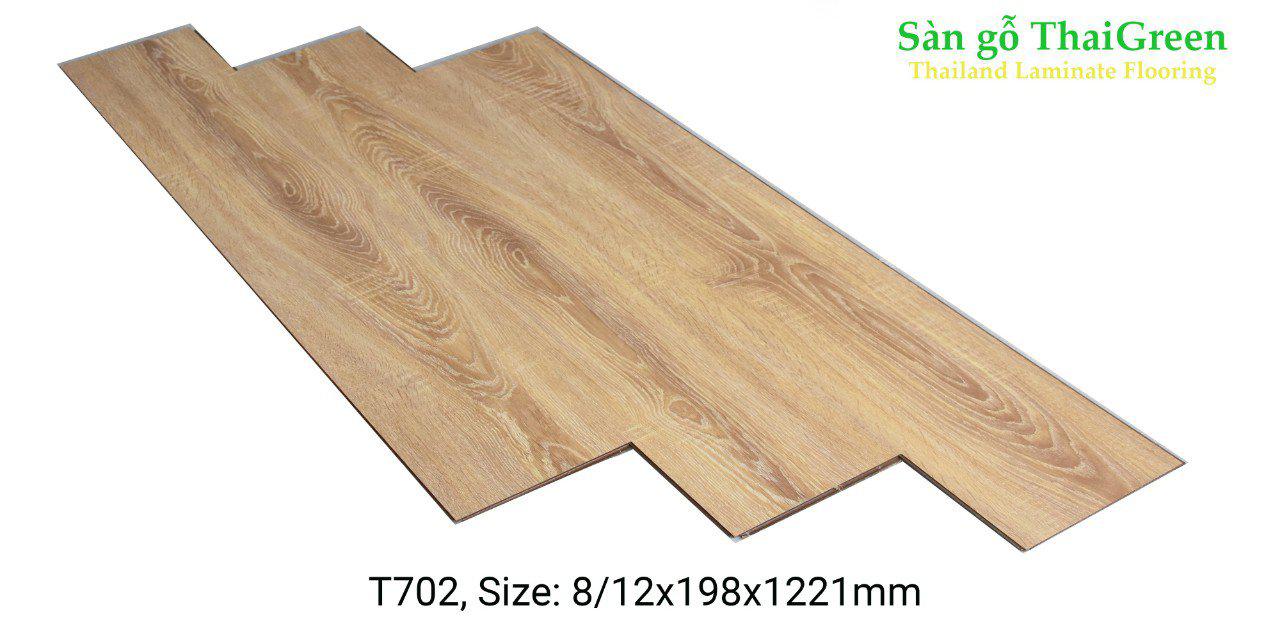 Sàn gỗ Thaigreen BT8 TG702