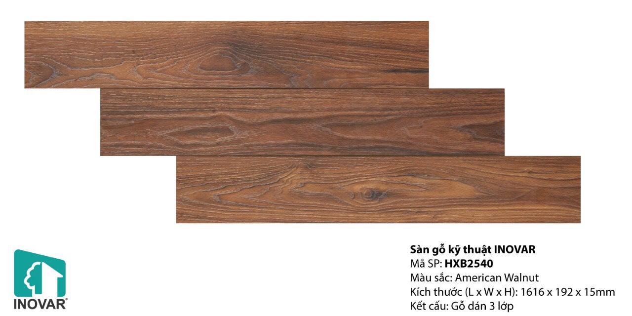 Sàn gỗ kỹ thuật Inovar HXB2540