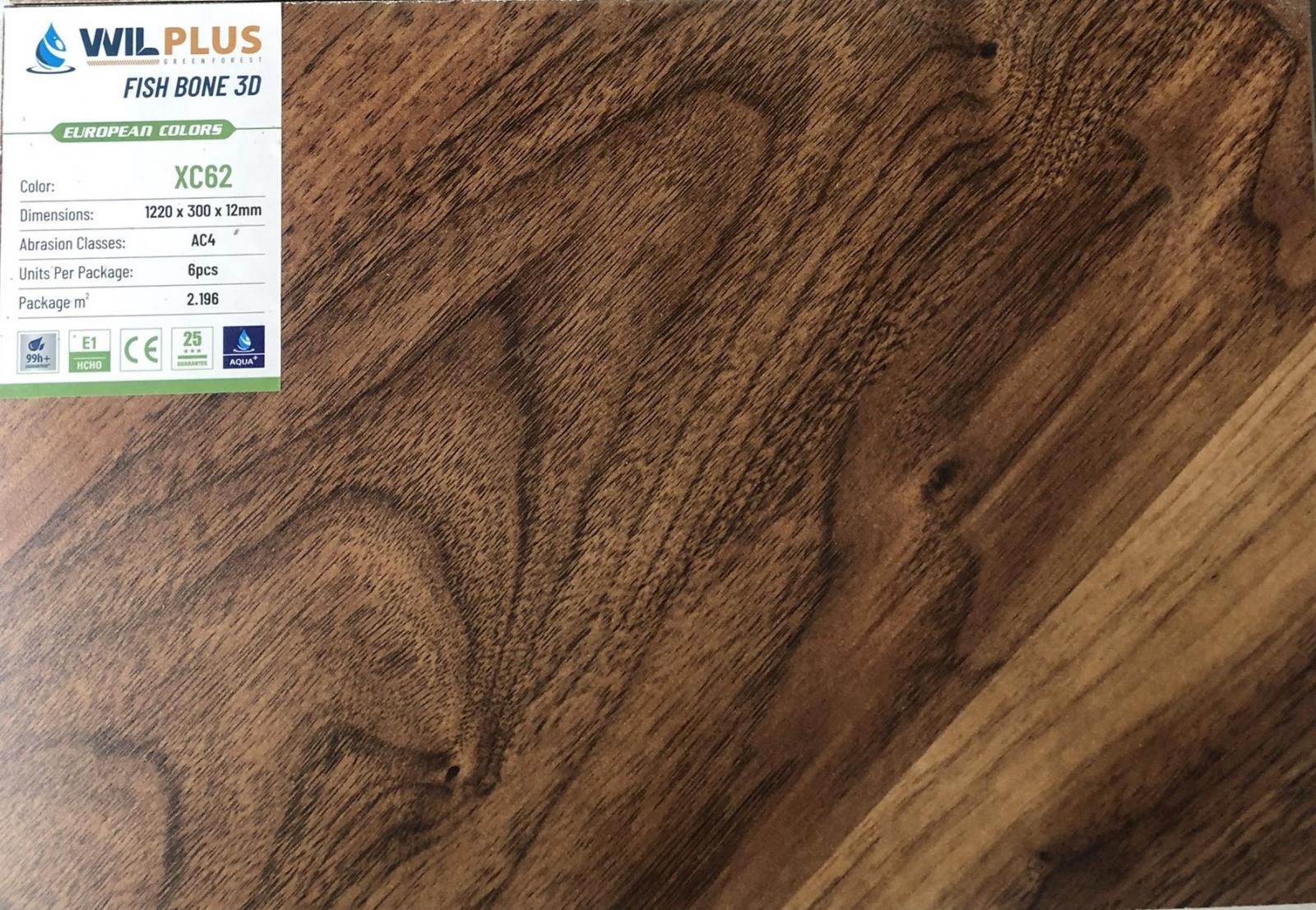 Sàn gỗ xương cá Wilplus XC62