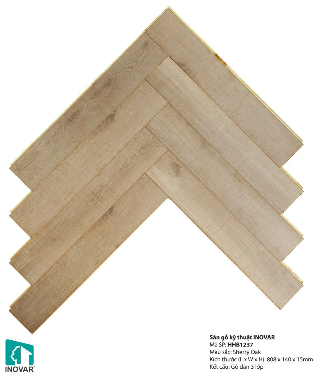 Sàn gỗ kỹ thuật Inovar HHB1237