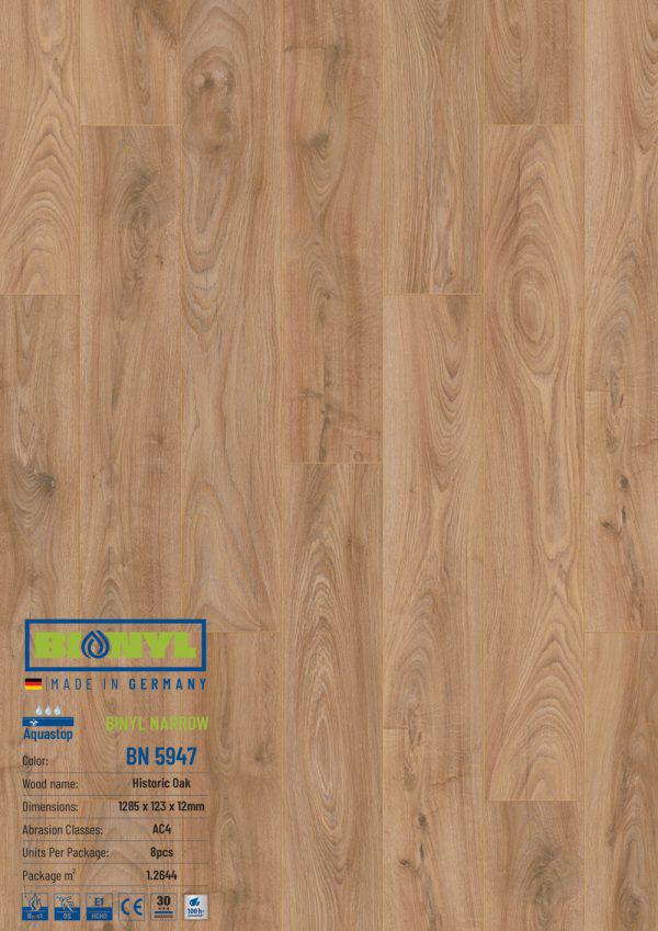 Sàn gỗ Binyl Narrow – 12mm BN5947